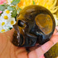 Tigers eye skull