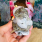 Moss agate flame