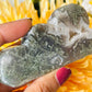 Druzy moss agate cloud