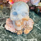 Caribbean calcite skull