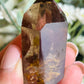 Smoky quartz with garden quartz