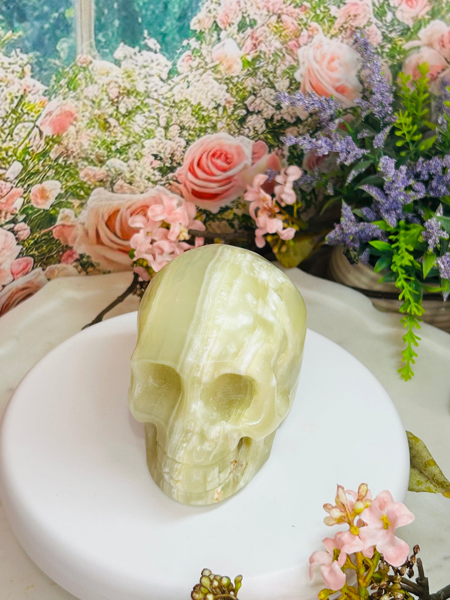 Afghan Jade skull