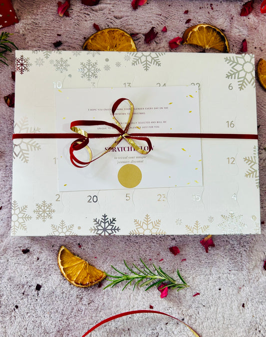 Christmas crystal advent calender