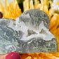 Druzy moss agate cloud