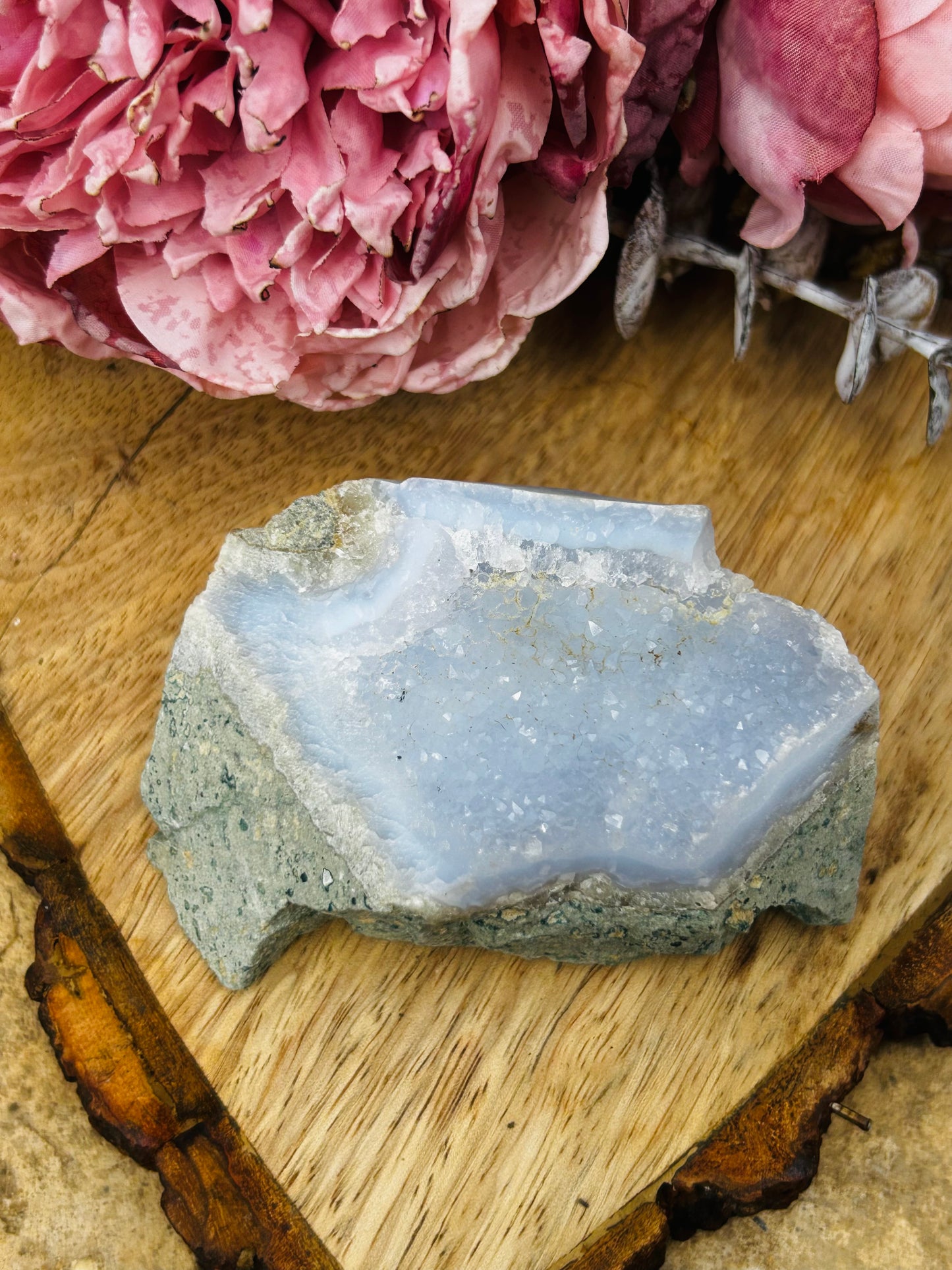 Blue lace agate raw