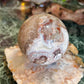 Mexican agate sphere