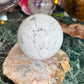 White howlite sphere