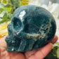 Ocean jasper skull