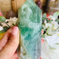 Green fluroite tower