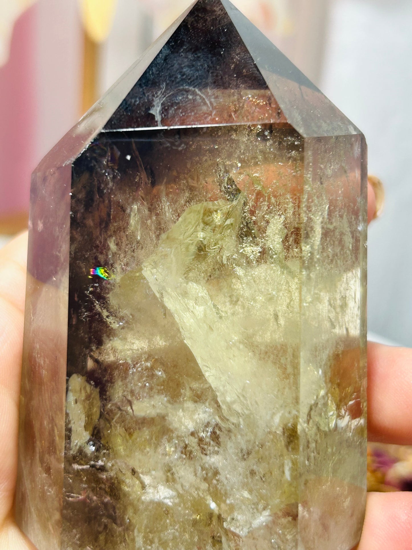 Smoky phantom  citrine