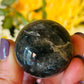 Garden quartz sphere