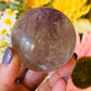 Phantom amethyst sphere
