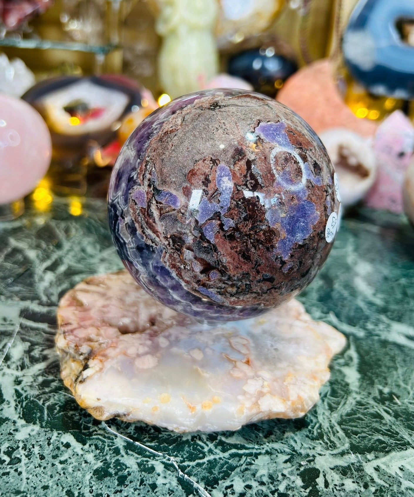 Dream amethyst sphere