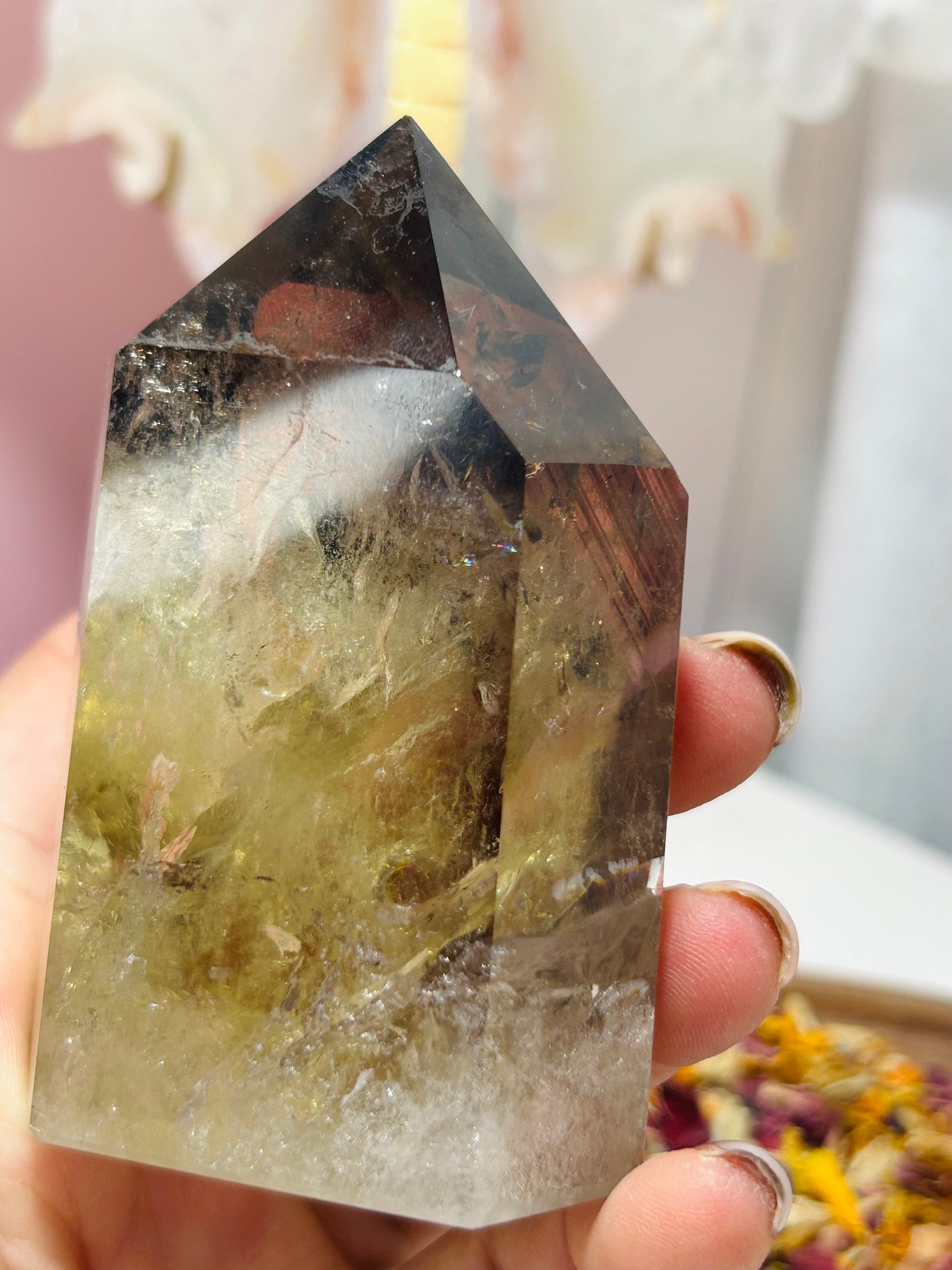 Smoky phantom  citrine