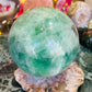 Fluorite sphere