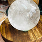 Clear quartz sphere