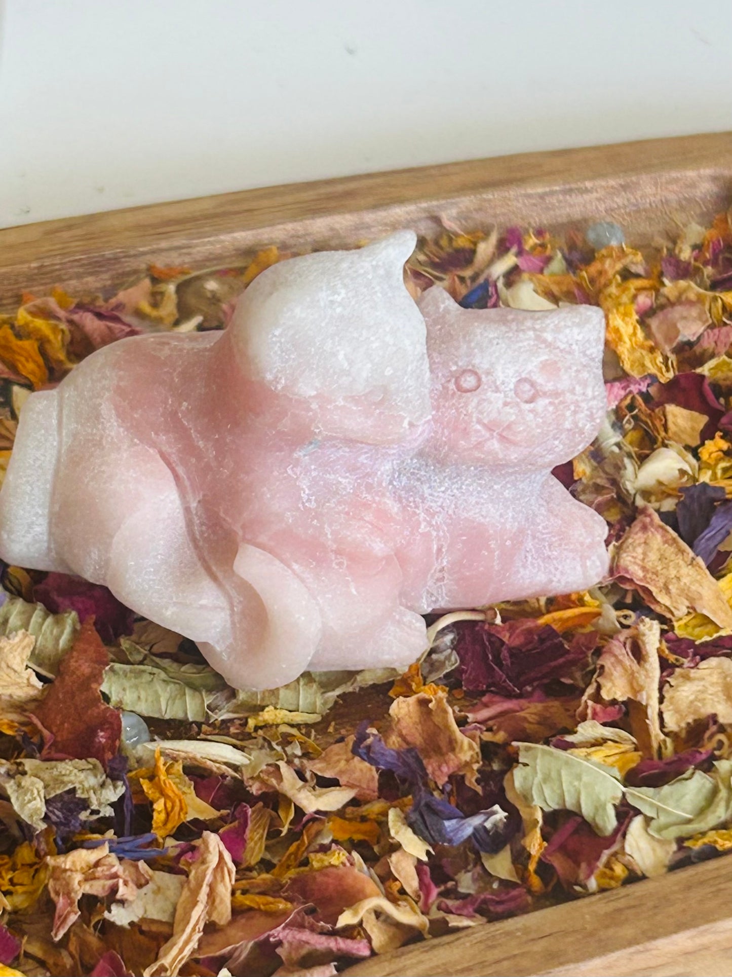 Pink opal double cat