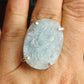 Aquamarine ring - not s925