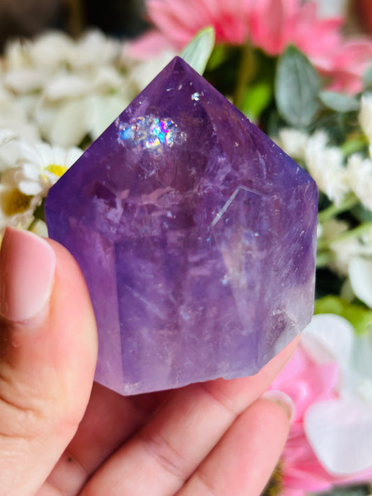Amethyst cupcake
