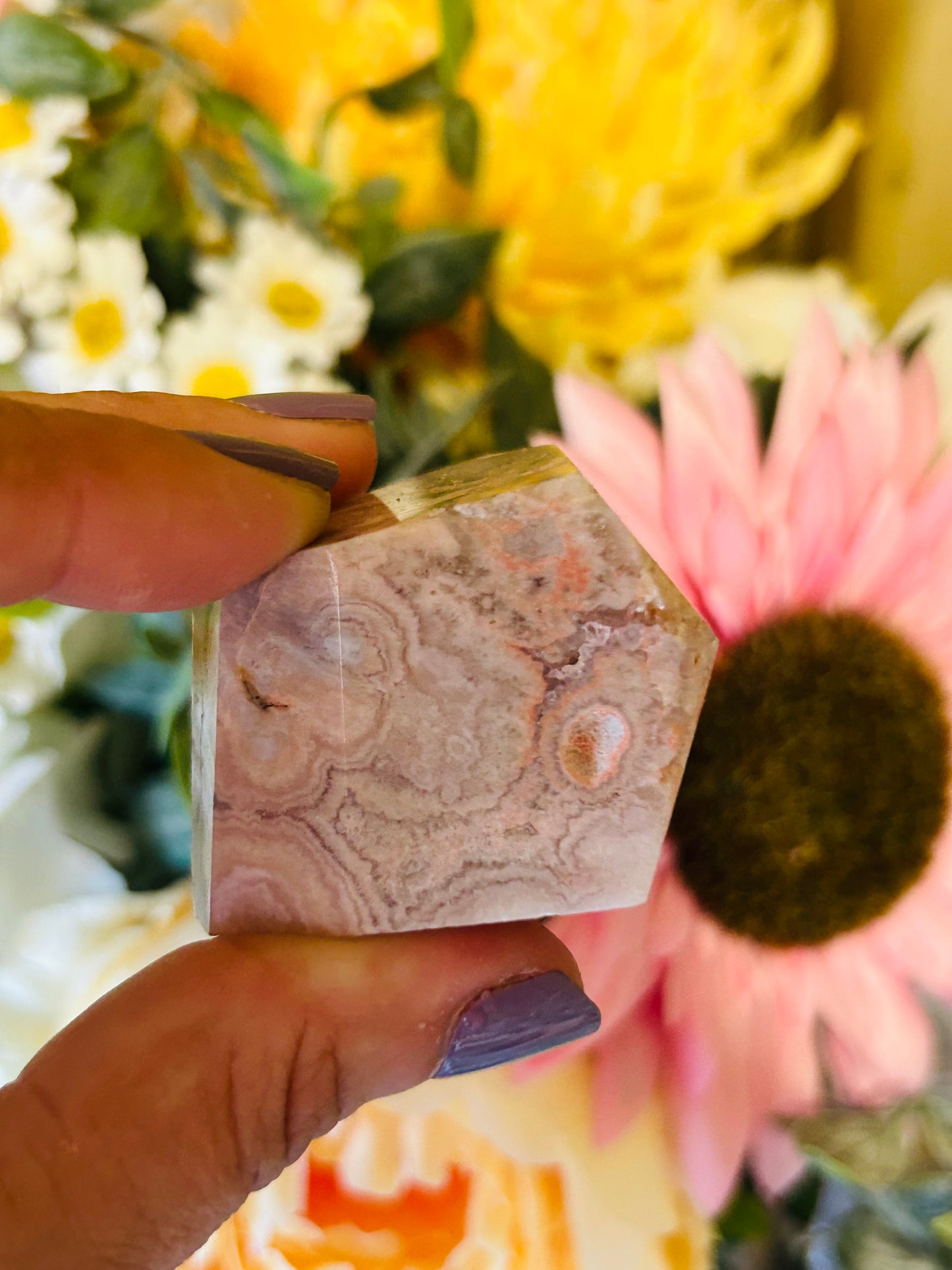 Pink amethyst Freeform