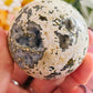 Ocean jasper druzy sphere