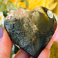 African bloodstone heart