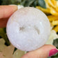 Pink amethyst sphere