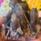Raw smoky quartz cluster