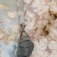 Black tourmaline in quartz s925 necklace 20”