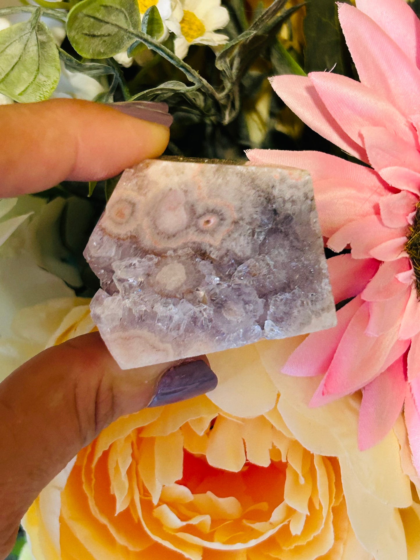 Pink amethyst Freeform