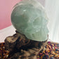 Green fluorite skull £118