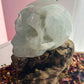 Green fluorite skull £118