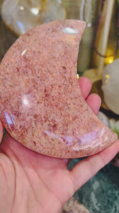 Fire quartz moon