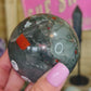 African bloodstone sphere