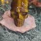 Tigers eye skull
