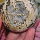 Ocean jasper druzy sphere