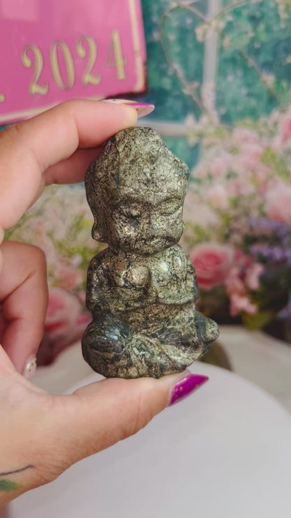 Pyrite Buddha