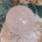 Rose quartz sphere