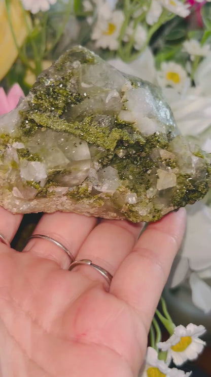 Epidote with quartz