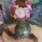Ruby in fuchsite sphere