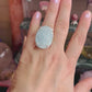 Aquamarine ring - not s925
