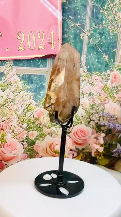 Copper rutile on stand